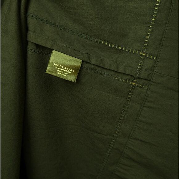 Jenni Kayne Lauren Navy Cotton Mid-rise A-line Midi Maxi Skirt, size XL - Picture 7 of 10